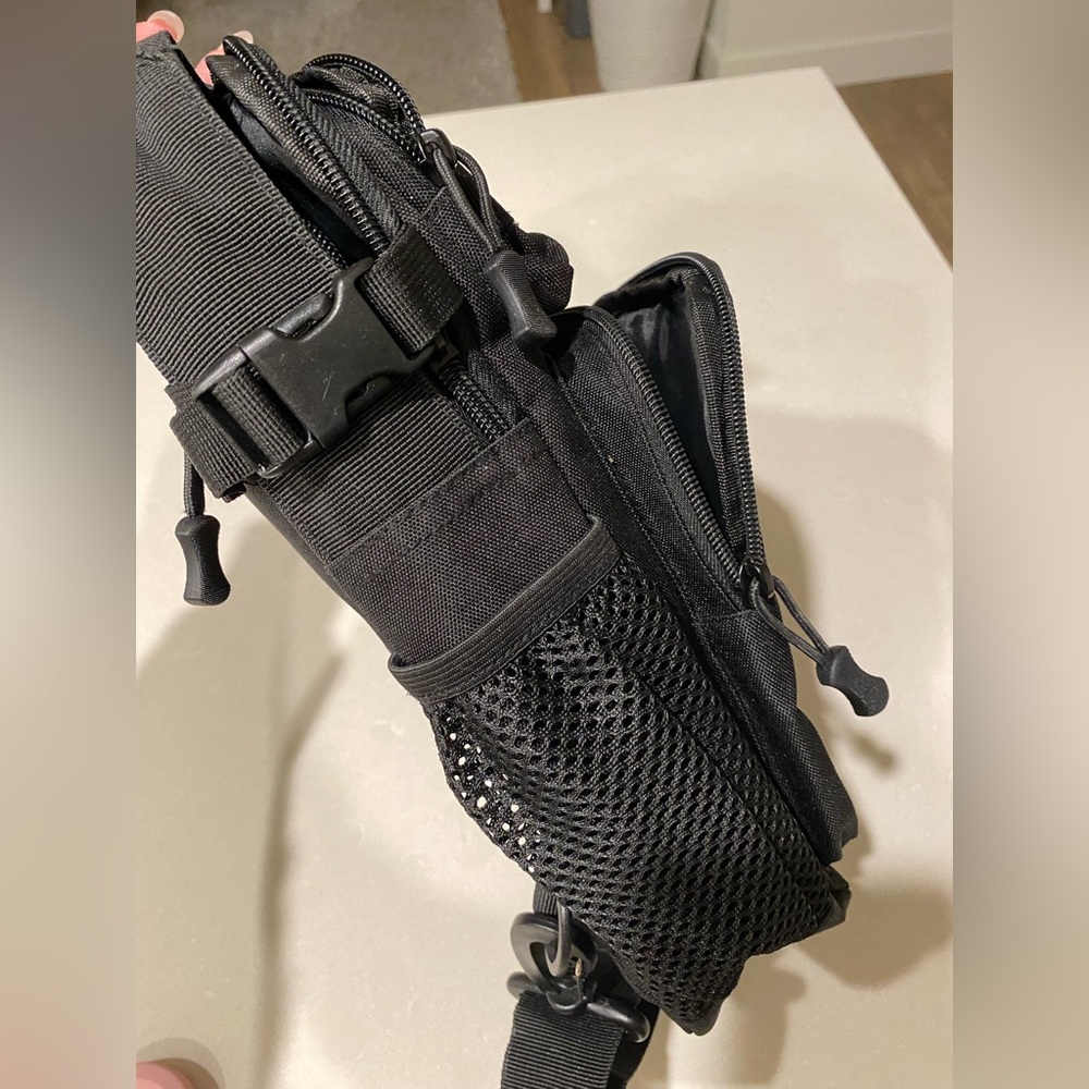Black Tactical Sling Bag - Picture 10 of 12